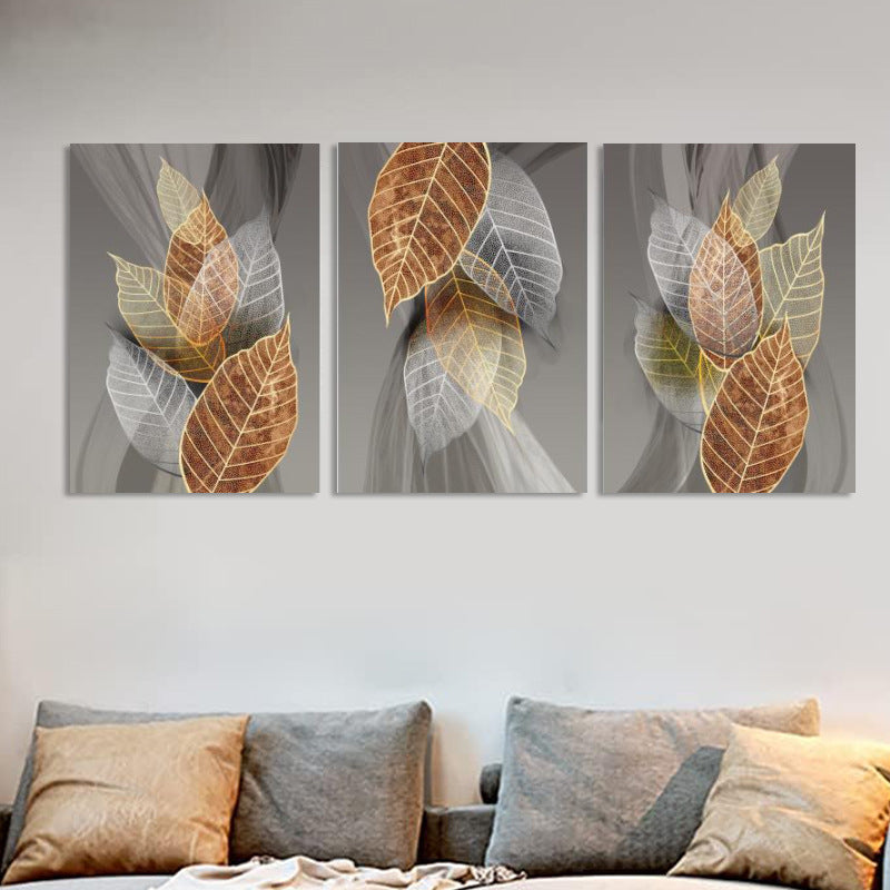 Abstract Flower Restaurant Paintings Inkjet Canvas Painting Core