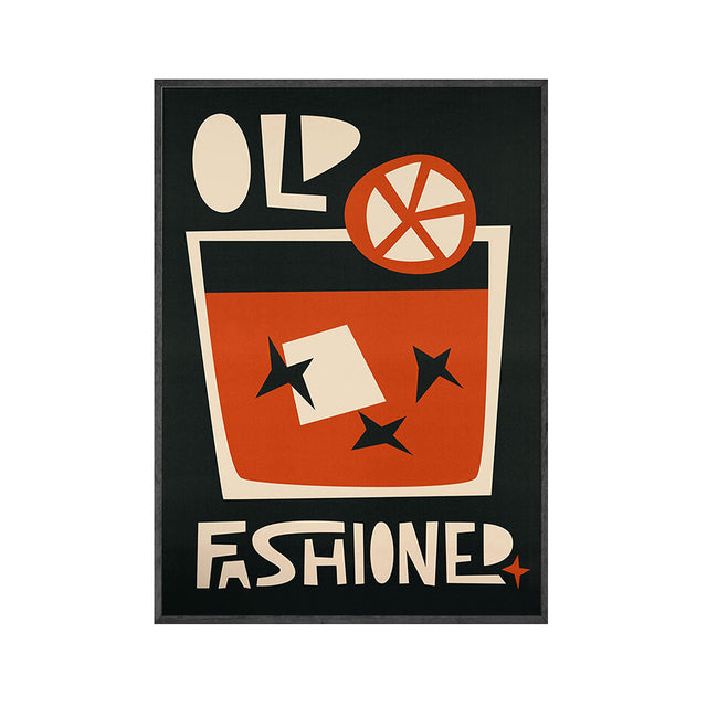 Kitchen Printed Cocktail Wall Art Canvas Painting